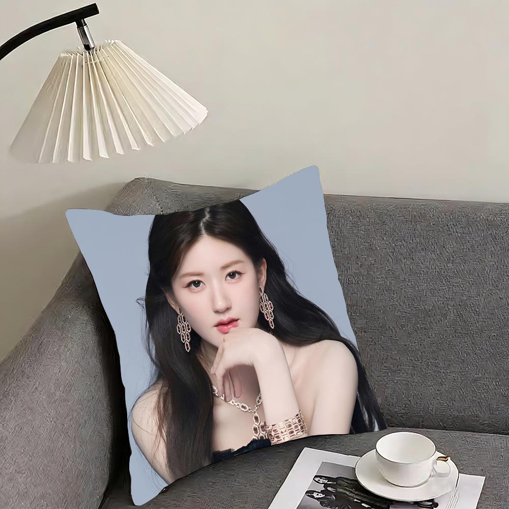 Zhao Lusi Cushion Cover Reversible Plush Pillow Cover – For car, sofa, bedroom, perfect as a gift.