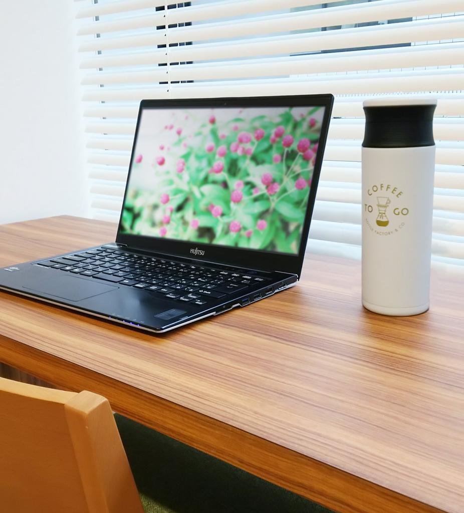 Bestco To-Go Cafe Mug Bottle, 500ml, White, ND-8634