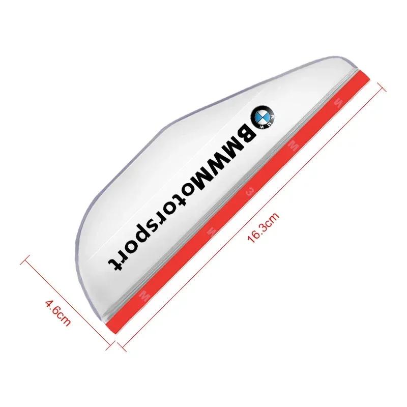 2025 Hot For BMW 2Pcs Car Rear View Side Mirror Rain Board Eyebrow Guard Sun Visor Sticker For BMW M Performance E90 F20 E46 G30