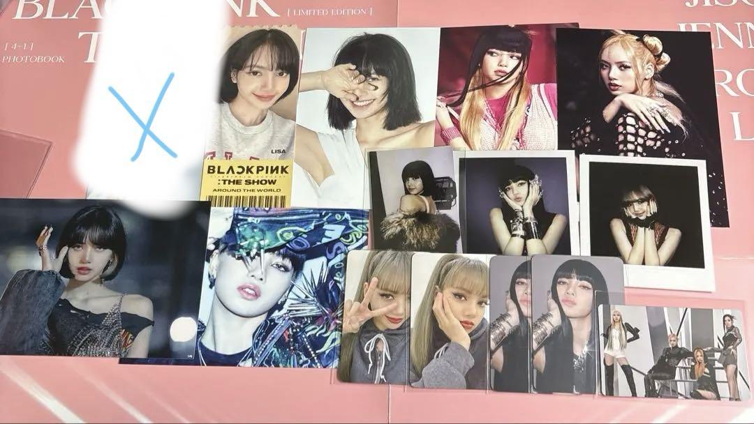 

[Б/У] торговая карточка blackpink lisa