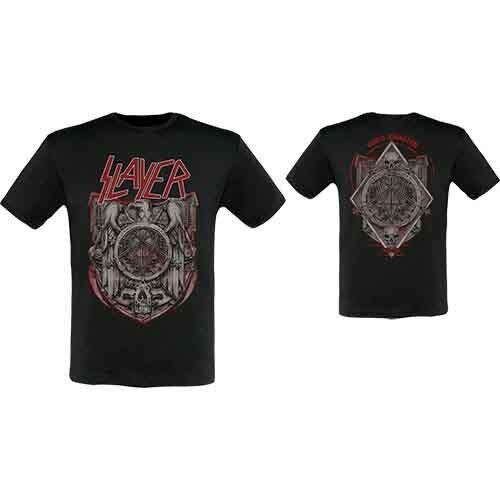 Slayer Medal 2013/2014 Dates T-Shirt Black New Unisex T-Shirt