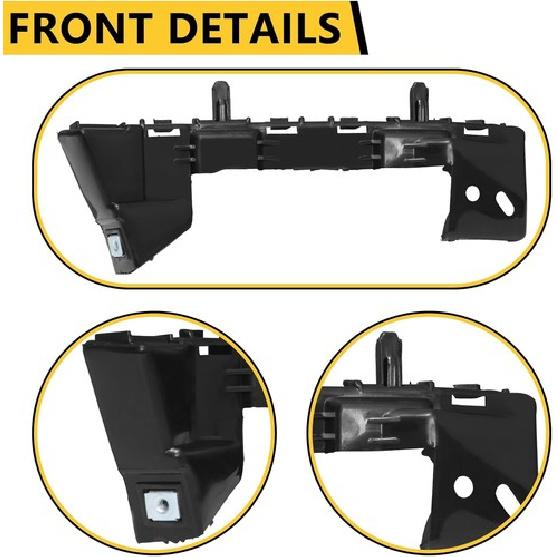 Front Bumper Cover Support Retainer Bracket Pair For 2016 2017 2018  Cruze