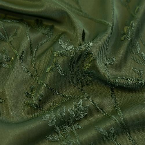 1PC NAPEARL Modern Luxury Dreamy Embossed Jacquard Curtain Translucent Sheer Curtain for Living Room Bedroom Balcony Window Home Decor