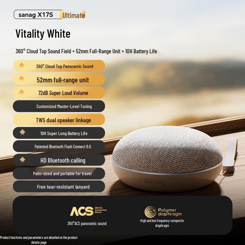 

SANAG X17S Wireless Bluetooth Speaker