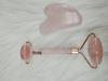 Rose Quartz Heart-Shaped Jade Gua Sha Board for Face and Back.