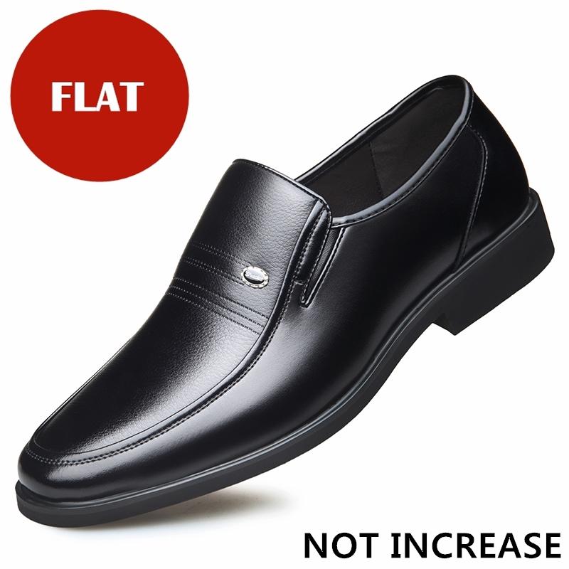 

Мужские летние формальные кожаные туфли для увеличения роста качественные деловые туфли из коровьей кожи для увеличения роста мягкие мужские дышащие оксфорды с отверстиями для мужчин 37
