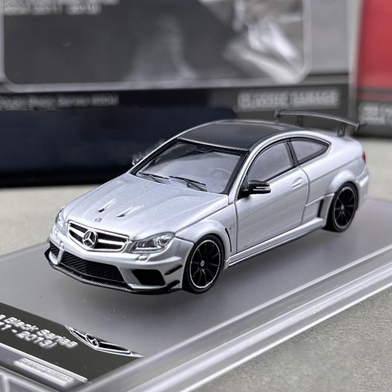 

Classic Garage 1:64 C63 Coupe Black Series Alloy Car Diecasts & Toy Vehicles Car Model Miniature Scale Model Car For Children серебряный