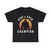 Bigfoot Hide And Seek Champion Graphic Tee Shirt, S-5XL