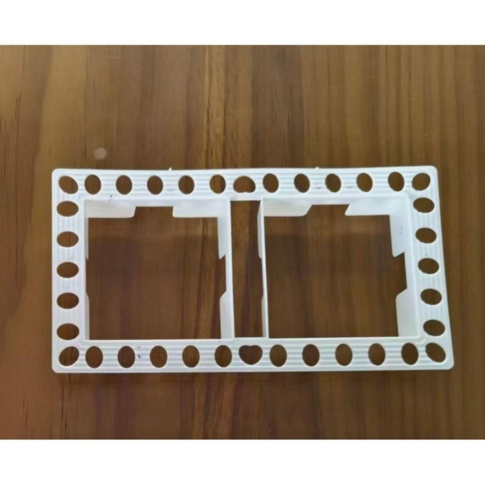 

10pcs/set Plastic Switch Base Corner Guard Built-in Design Recessed Installation Cassette Corner Protector Universal Type 1 армія зелений колір