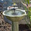 3 Tiered Water Fountain with Solar Panel Solar Bird Bath Fountain Decorative Fountain Multifunction for Courtyard Patio Balcony