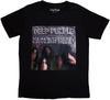 Ανδρικό Μαύρο T-Shirt με Εξώφυλλο Άλμπουμ Deep Purple Machine Head