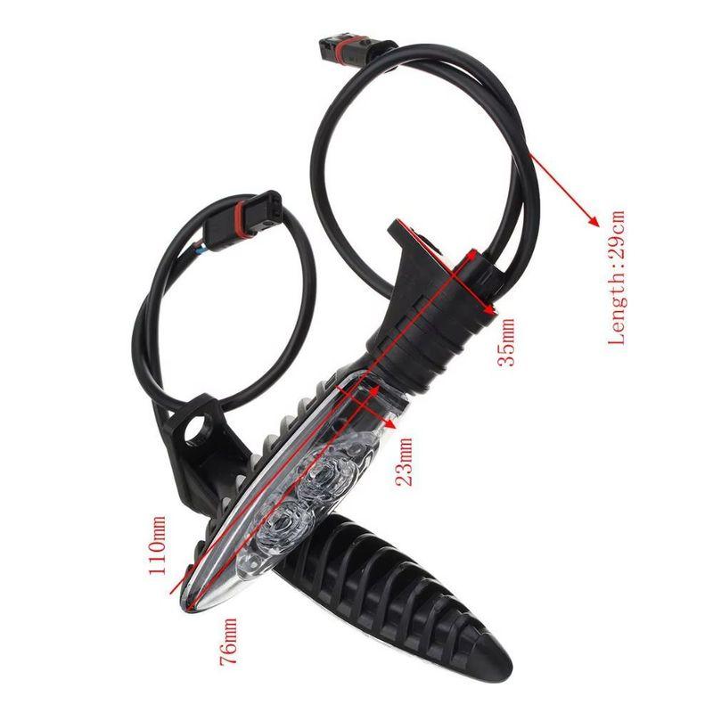 Motorcycle Front Rear LED Turn Signal Indicator Light Blinker for BMW HP4 S1000R S1000RR S1000XR R1200GS R1200R R1200RS