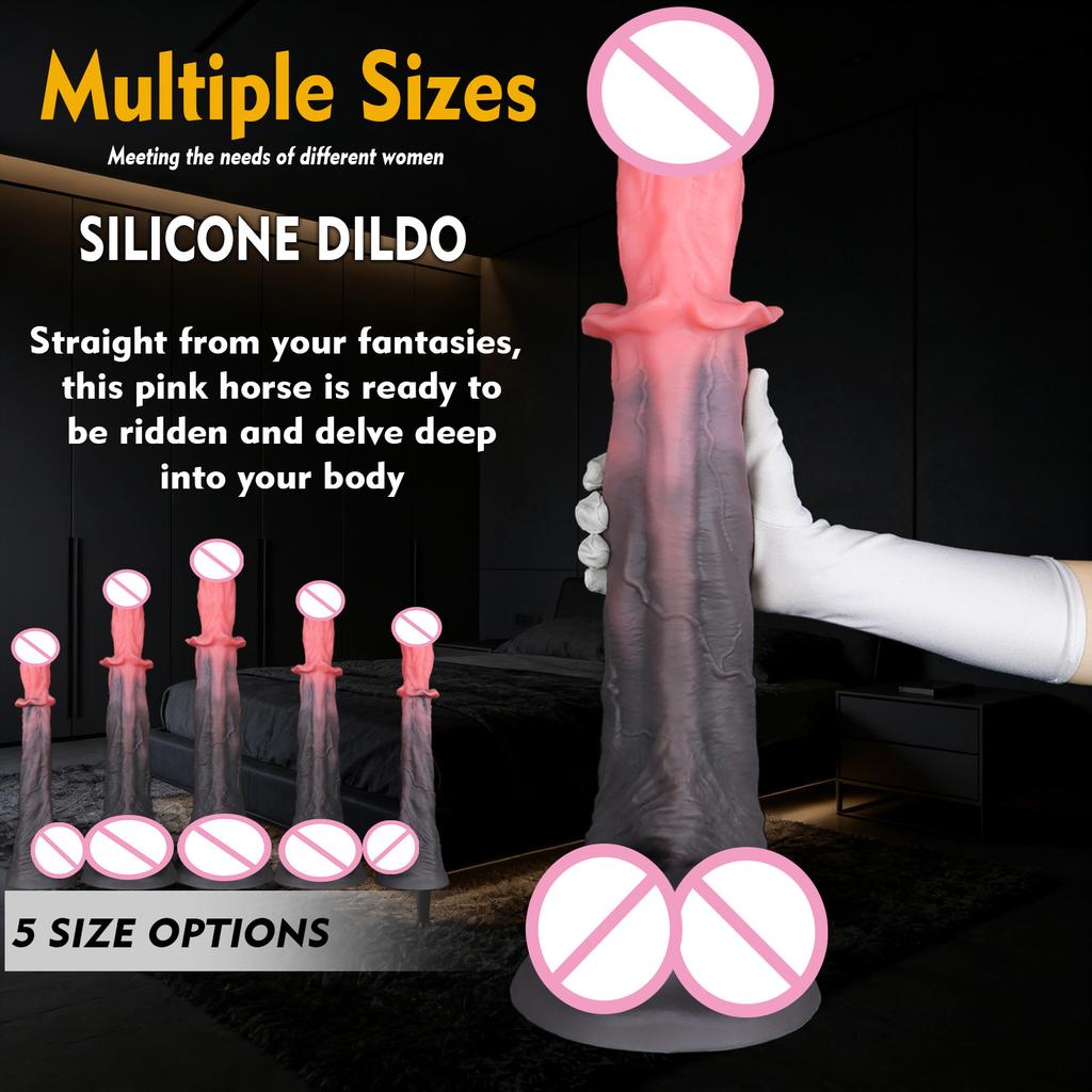 Using Dumas Animal Dildo Silicone Dildo To Expand Masturbation Toy