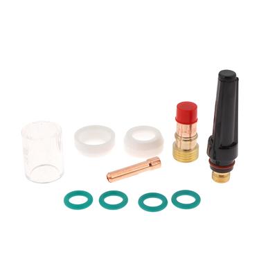 Set 10 Buc. Torță Sudură Tig Kit Cupă Sticlă Pyrex Kit Duze Sudură Pentru Torță Sudură Wp-17/18/26 Accesorii Torță Sudură Consumabile Lipire