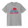 T-shirt Monkey Island Joyau Caché des Caraïbes Style Rétro vintage Lavé Étiré graphique Décontracté Doux streetwear