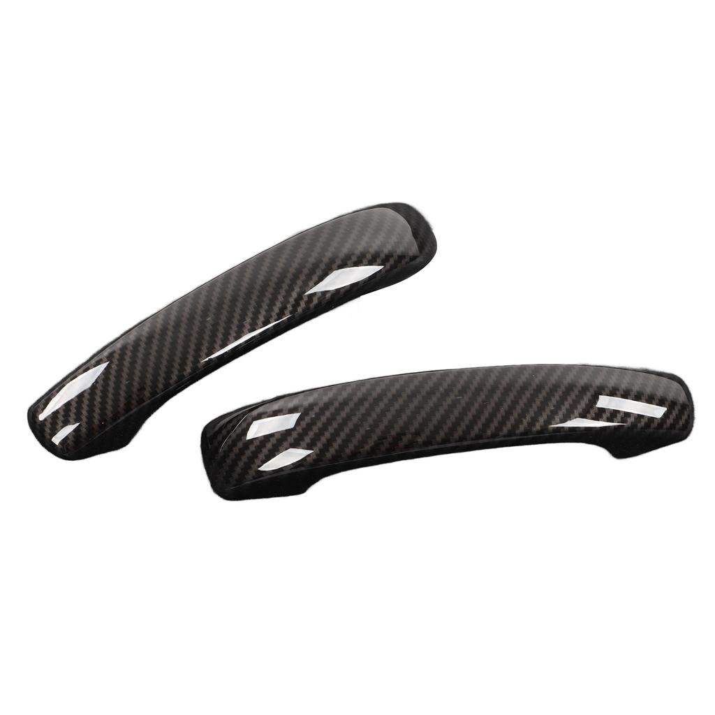 Car Exterior Door Handle Cover Carbon Fiber Style Replacement for Smart Fortwo W451 2009?2015