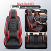 All-Season Universal Five-Seater Leather Car Seat Covers: Full Coverage Mats for Driver, Passenger, and Rear Seats