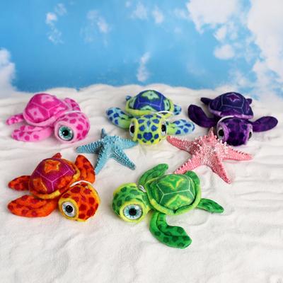 Realistische Schildkröten Plüschtiere Meeresschildkröte Weich Niedlich Schlüsselanhänger Tierpuppe Stofftier Schlüsselanhänger Auto Taschenanhänger Kindergeschenk