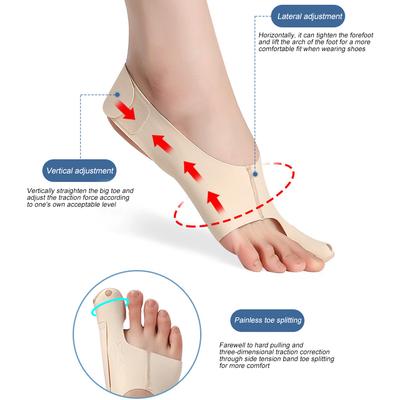 1 pièce Séparateur d'orteils Soulagement des oignons Pour Athlètes Danseurs Femmes Correction des oignons Dans les Chaussures Redresseur d'orteils Confortable