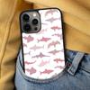 Shark Ocean Fish Soft Phone Case for iPhone 17 Air 16e Pro Max 15 Pro 13 14 Plus 11 12 MagSafe Magnetic Coque