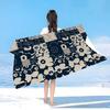 Marimekko-U-Unikko Flowers Microfiber Beach Towel Absorbent Quick Dry Soft Yoga Swimming Resort Mountain Climbing Towel