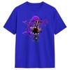 Vintage T Shirt Summer Horror Game PPoppys Lily Leisure T Shirts Pure Cotton Tee Shirt Y2K Plus Size Short Sleeve Top Tees