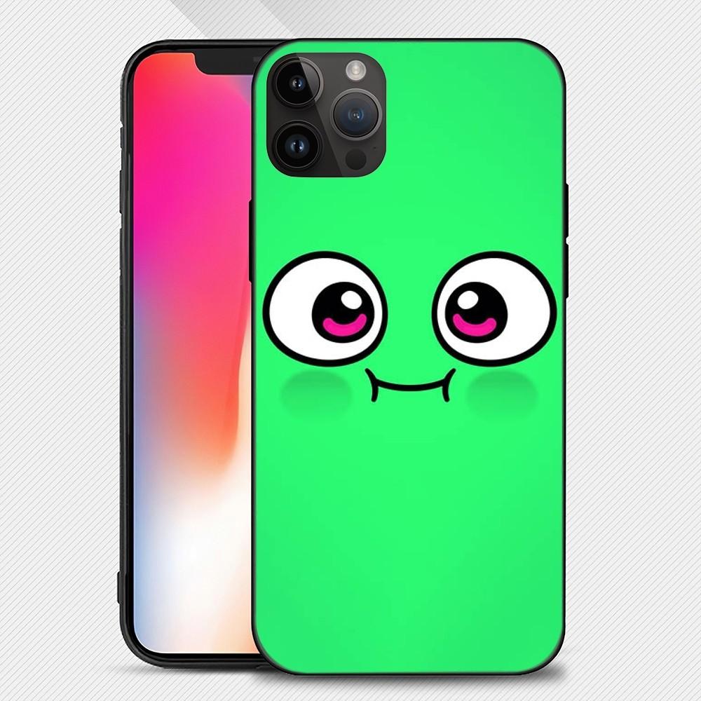 Funny Cute Cartoon Face Phone Case Iphone15 14 13 12 11 Pro Max Mini X 7 8 Soft Case
