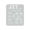 JXT Дисплейный ЖК-экран Защита микросхемы BGA Трафареты для реболлинга для IPhone 11 12 13 14 15 16 17 Pro Max Гибкий экран Чип Стальная сетка