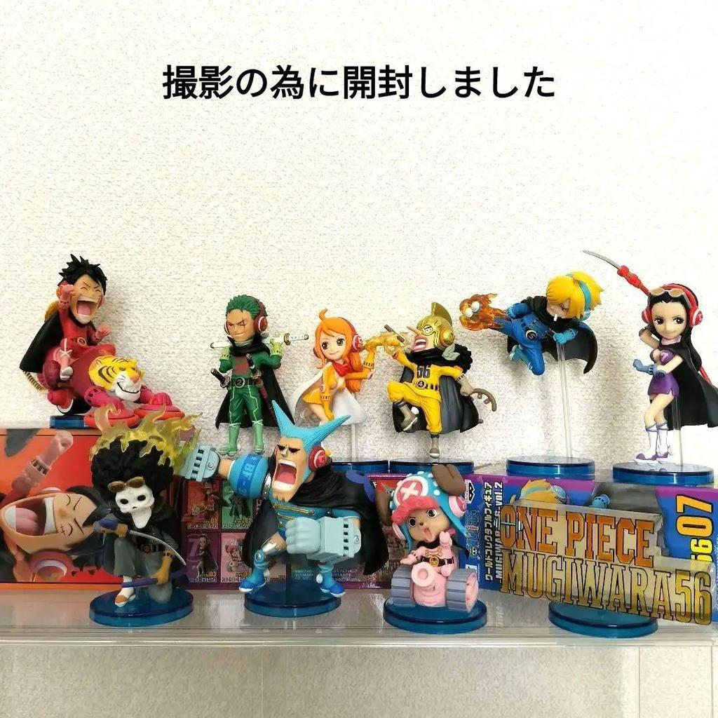 [USED] One Piece World Collectible Figure Mugiwara56 Mugiwara Boxed Opened Cover Illustration
