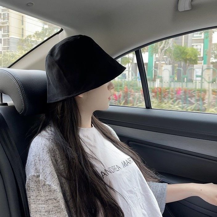 New Spring and Autumn Free Makeup Versatile Face Showing Small Bucket Basin Hat Fisherman Hat Women Japanese Sun Hat Women Sun Protection
