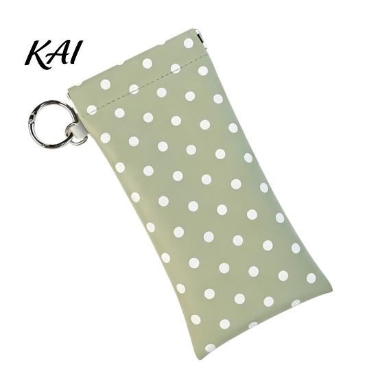 Fashion Glasses Container Portable Faux Leather Sunglasses Bag with Hook for Women, Compact Organizer Anti Lost Holder Eyewear Lipstick And