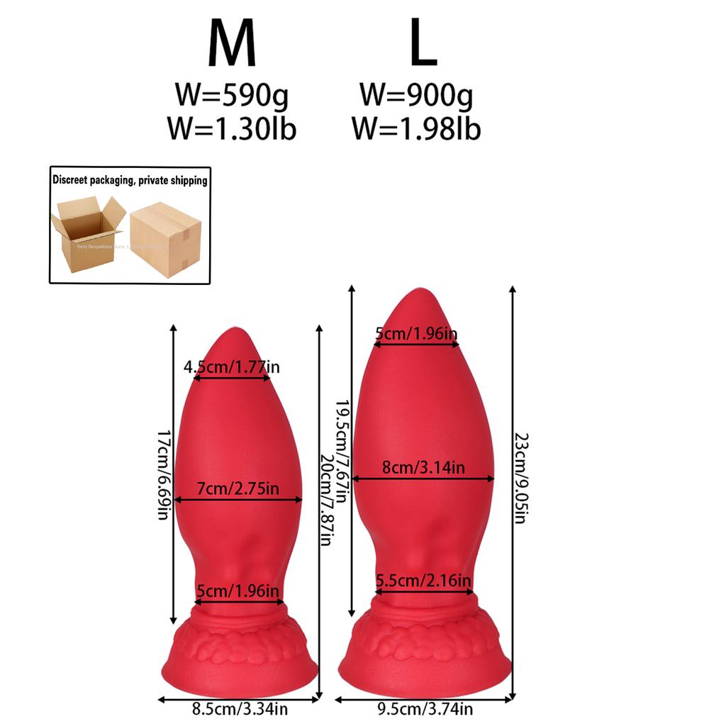Soft Super Huge Anus Plug Anus Expander Silicone Big Anal Dildo For Man/Woman Anal Dilator Ass Butt Plug Dildo Anal Stimulation