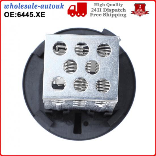 Heater Blower Motor Fan Resistor FOR Citroen C4 Peugeot 307 6445XE 6445.XE