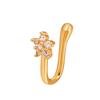 1Pc Non-Piercing Women And Girls Fake Nose Cuff Clip-On Nose Ring Nose Ring Cuffs