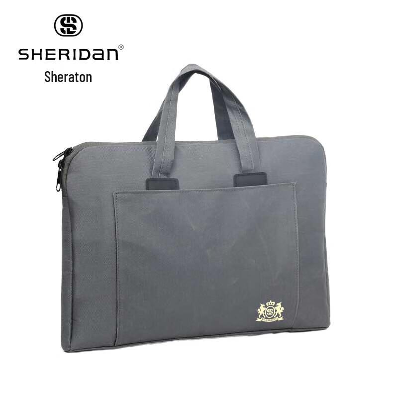 SHERIDAN Herr Canvas Affärs-Casual Handväska