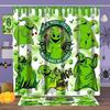 Halloween magic props Pattern Shower Curtain  Bath Sets Waterproof Non-Slip Bathroom Rug Toilet U  With 12 Hooks Home Deco