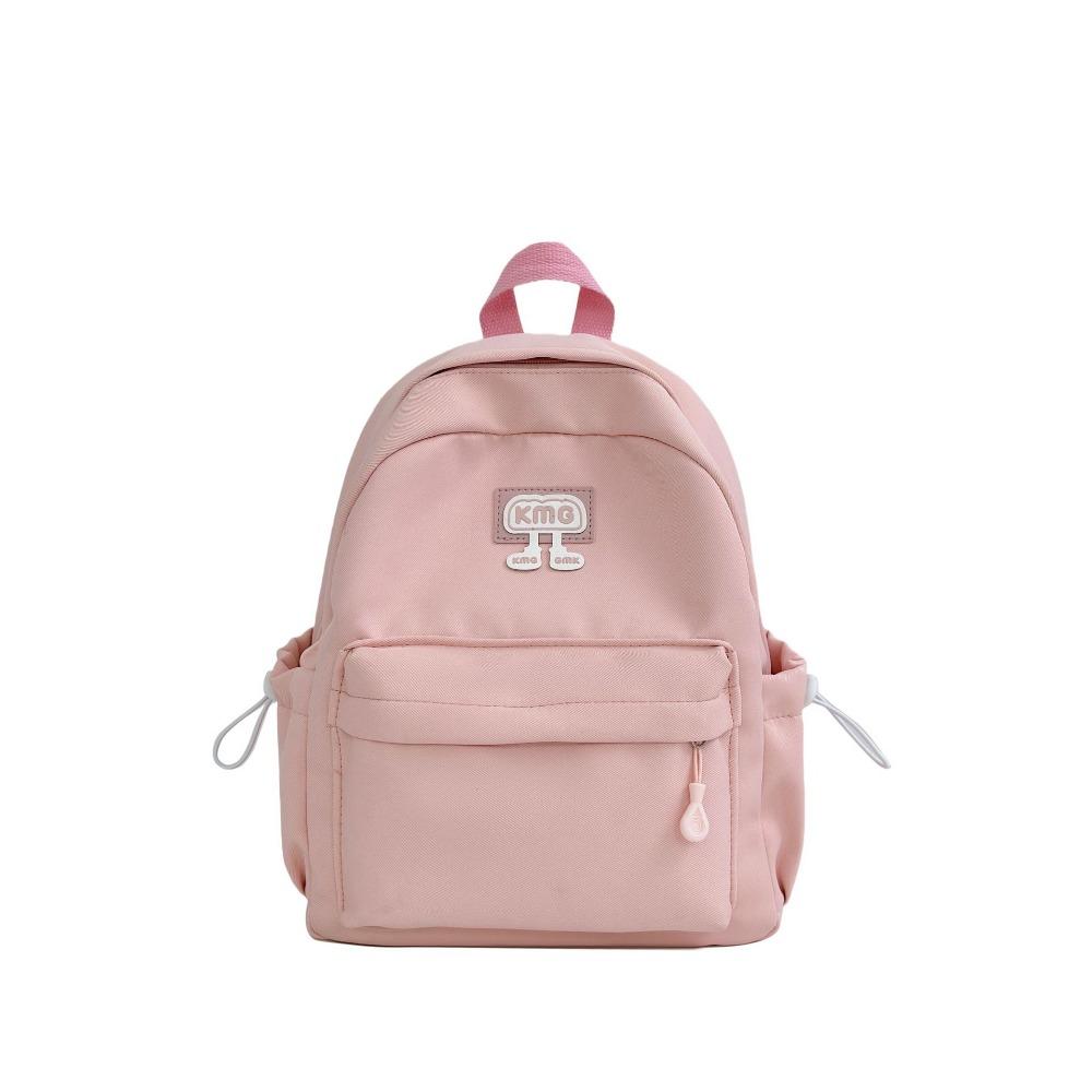 

versatile simple primary school students lightweight backpack junior high school students female trumpet travel research travel розовый
