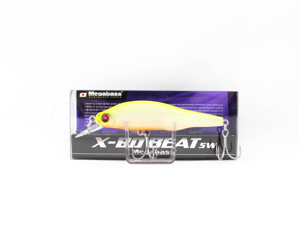Megabass X-80 Beat SW Slow Sinking Lure PM Hot Shad (8810)