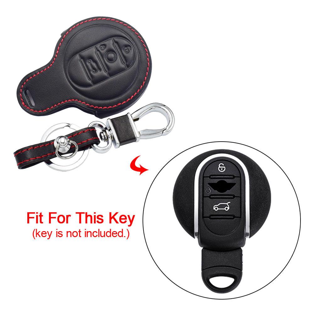 Leder Autoschlüssel Hüllen Fernbedienung Schutzhülle Tasche Für BMW 1 3 5 7 Serie X3 X4 X5 X6 X7 Z4 Mini Cooper S R50 R53 Countryman Clubman F55 F56 F57