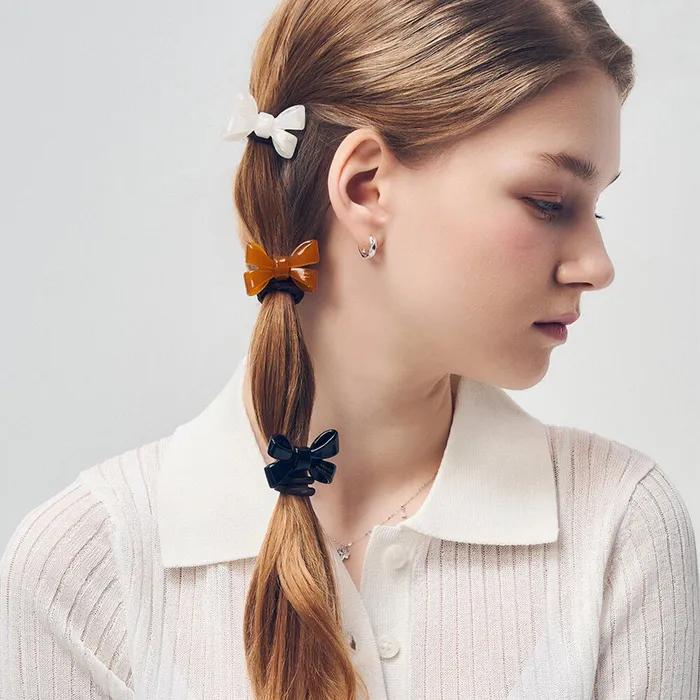 Mono of Ribbon Hair Tie