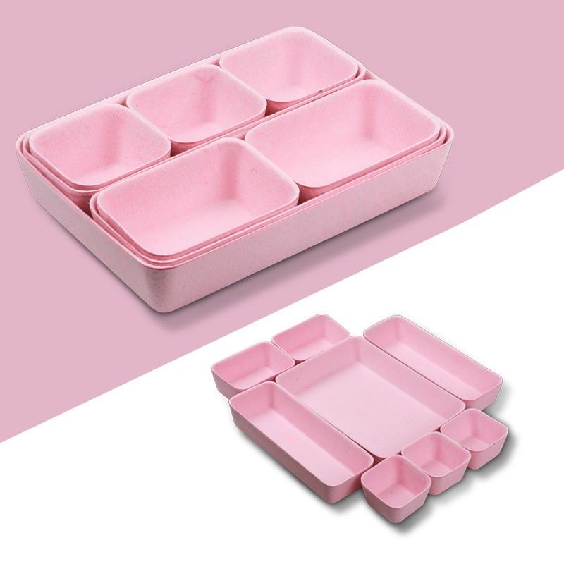Cosmetics Organizer Felt Storage Box Efficient Organization