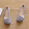 Fashion Contrast Color Slip On Woman Footwear Y2k Fashion Designer Luxury Casual Comfortable and Elegant Trends 2025 New Shoes for Women