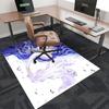 1pc Anime Mermaid Chair Mat - Office Desk Carpet with Cute Sea Tail Design, Non-Slip Rug for Home Decor, Suitable for All Seasons and Perfect as a Gif