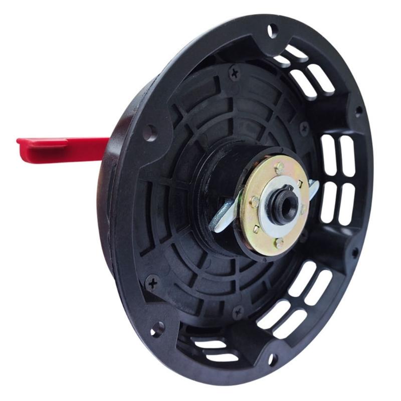 Hand Cranked Starter Eliminating Pull Rope Operation Compatible for 168 170F Gasolines Engines Plastic Case for Generator