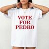Vote For Pedro TV Show TShirt Funny Pop Retro Napoleon Dynamite Meme Tee