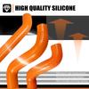 NICECNC For KTM EXC 450F 500F 2024 XWF 500 EXCF 450 500 Silicone Radiator Coolant Hose Kit For GasGas EC 450F 500F EW500F EX450F