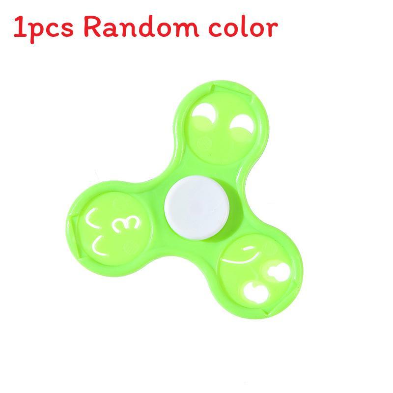 

Creative Expression Bearingless Plastic Fingertip Gyroscope Children Toy