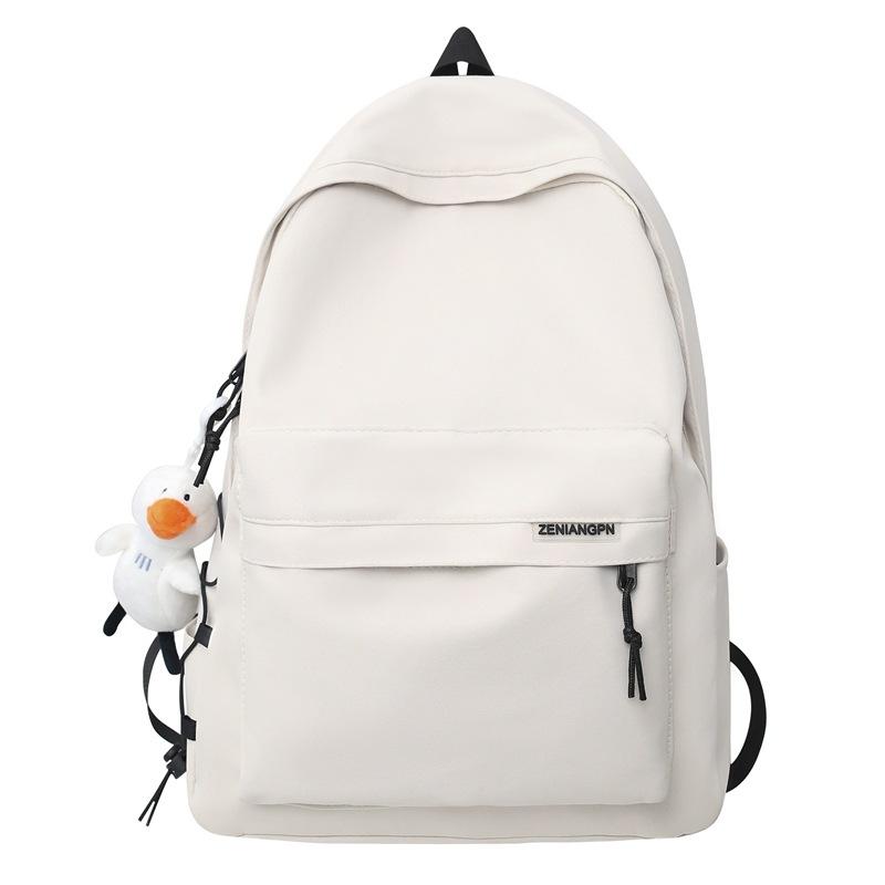 Couple Backpacks, Simple and Large-capacity Travel Backpacks, Women's Casual Japanese-style College Student Schoolbags