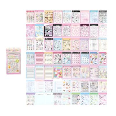 Scrapbooking Kart Yapımı Günlük Planlayıcı Dekorasyonu İçin Çizgi Film Dekoratif Çıkartma Çocuklar İçin Motive Edici Çıkartma