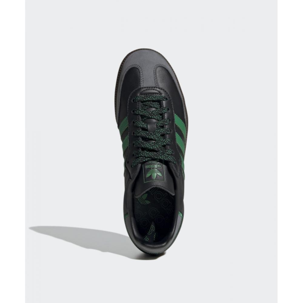 Adidas Samba Og W   Black  Green Ie6520